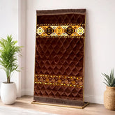 Rhombus Shape - Chocolate Brown
