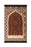Gumbad And Flowers - Brown