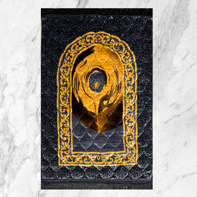 Premium Prayer Mat Online in Pakistan | Jaanamaz | Gold Series Jumbo Size | GS | 2117-E