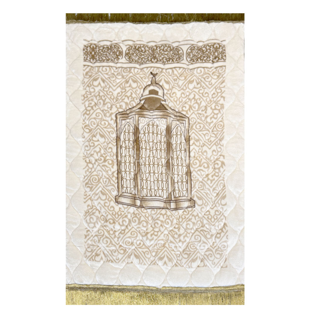 Premium Prayer Mat Online in Pakistan | Jaanamaz | Gold Series Jumbo Size | GS | 2116-N