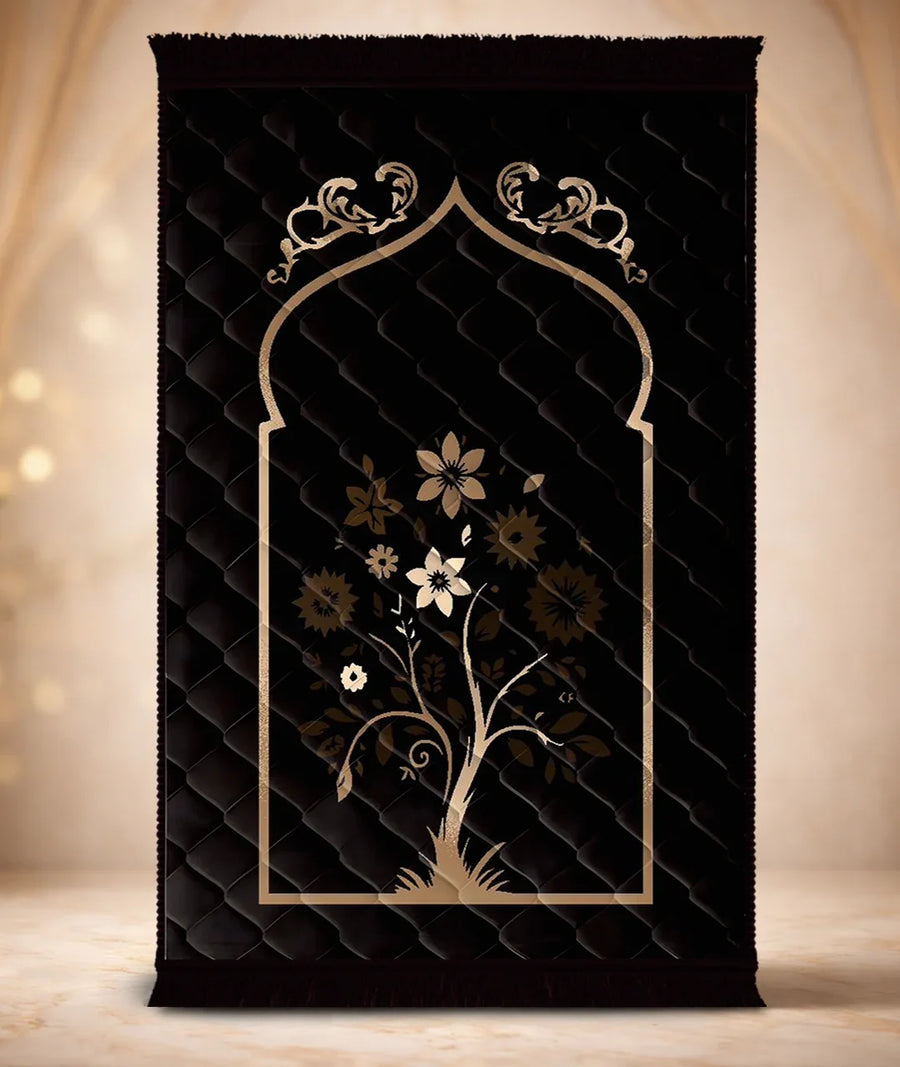 Colorfull Flower - Black