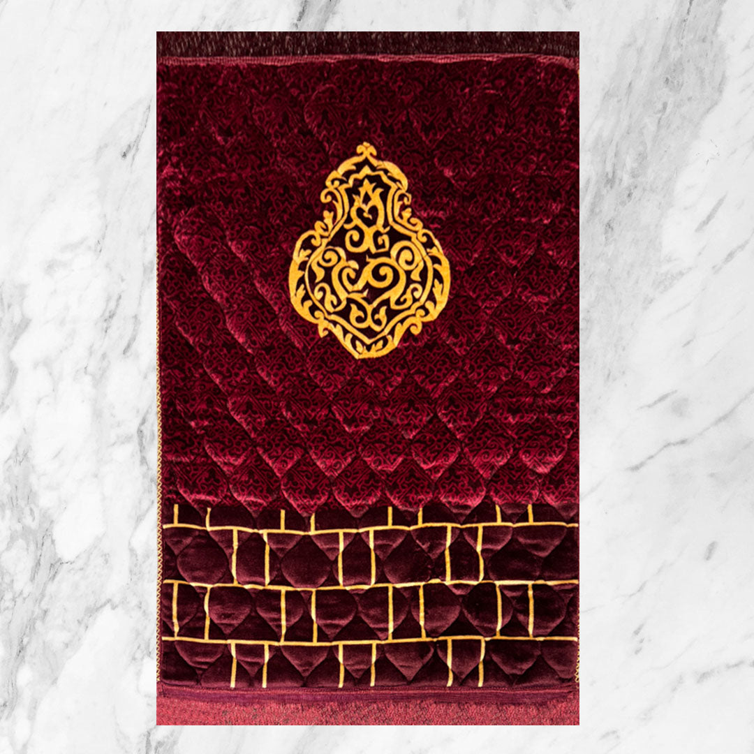Premium Prayer Mat Online in Pakistan | Jaanamaz | Gold Series Jumbo Size | GS | 2116-E