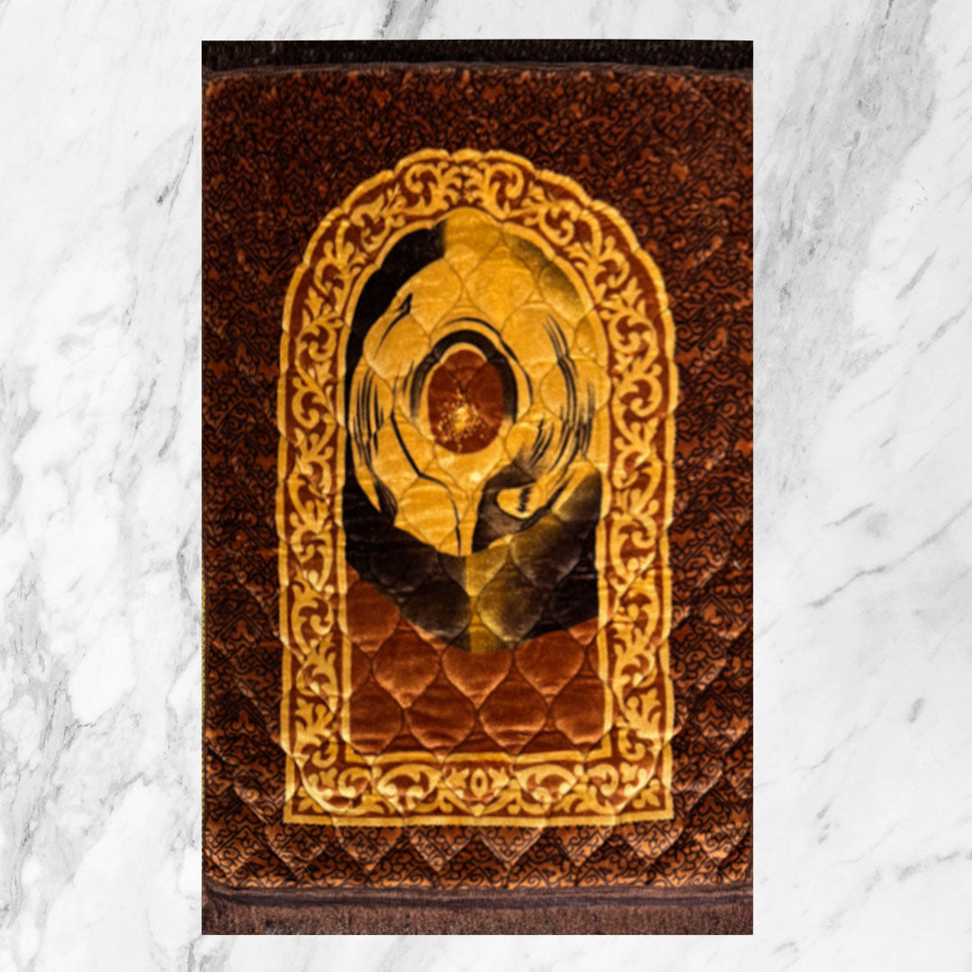 Premium Prayer Mat Online in Pakistan | Jaanamaz | Gold Series Jumbo Size | GS | 2117-U