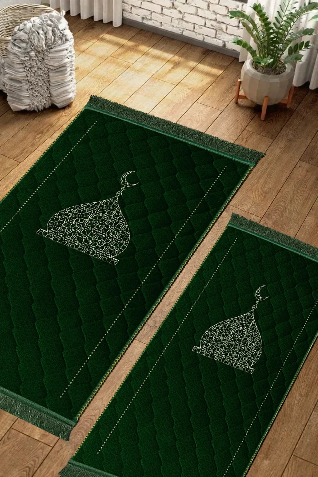 Green Mosque & Moon - Couple Pack