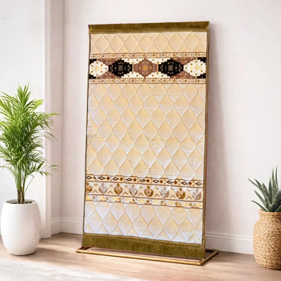 Rhombus Shape - Beige
