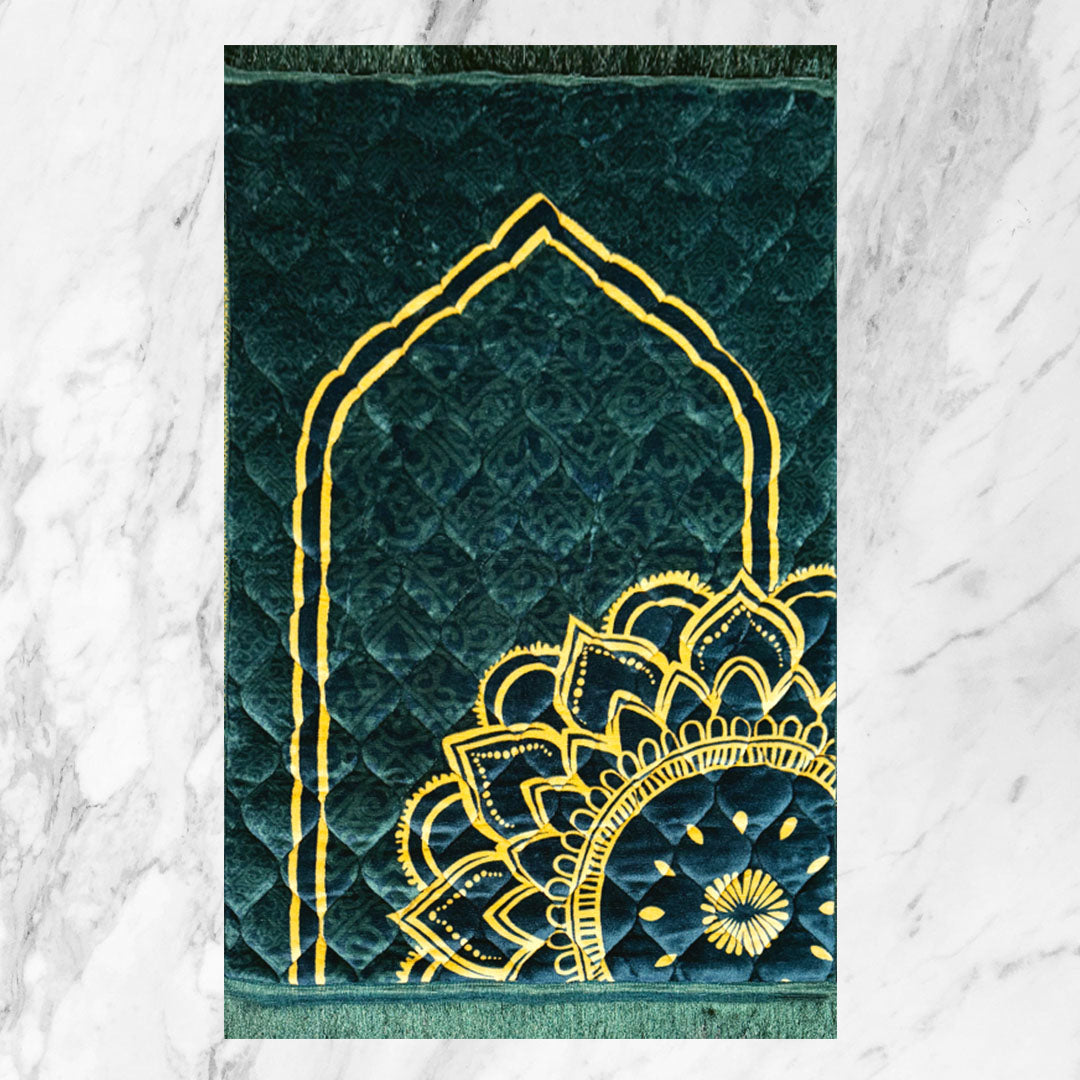 Premium Prayer Mat Online in Pakistan | Jaanamaz | Gold Series Jumbo Size | GS | 2115-J