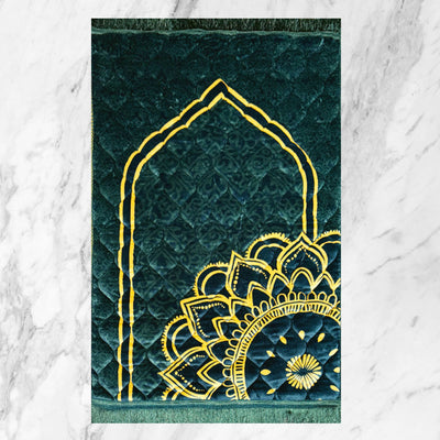 Premium Prayer Mat Online in Pakistan | Jaanamaz | Gold Series Jumbo Size | GS | 2115-J