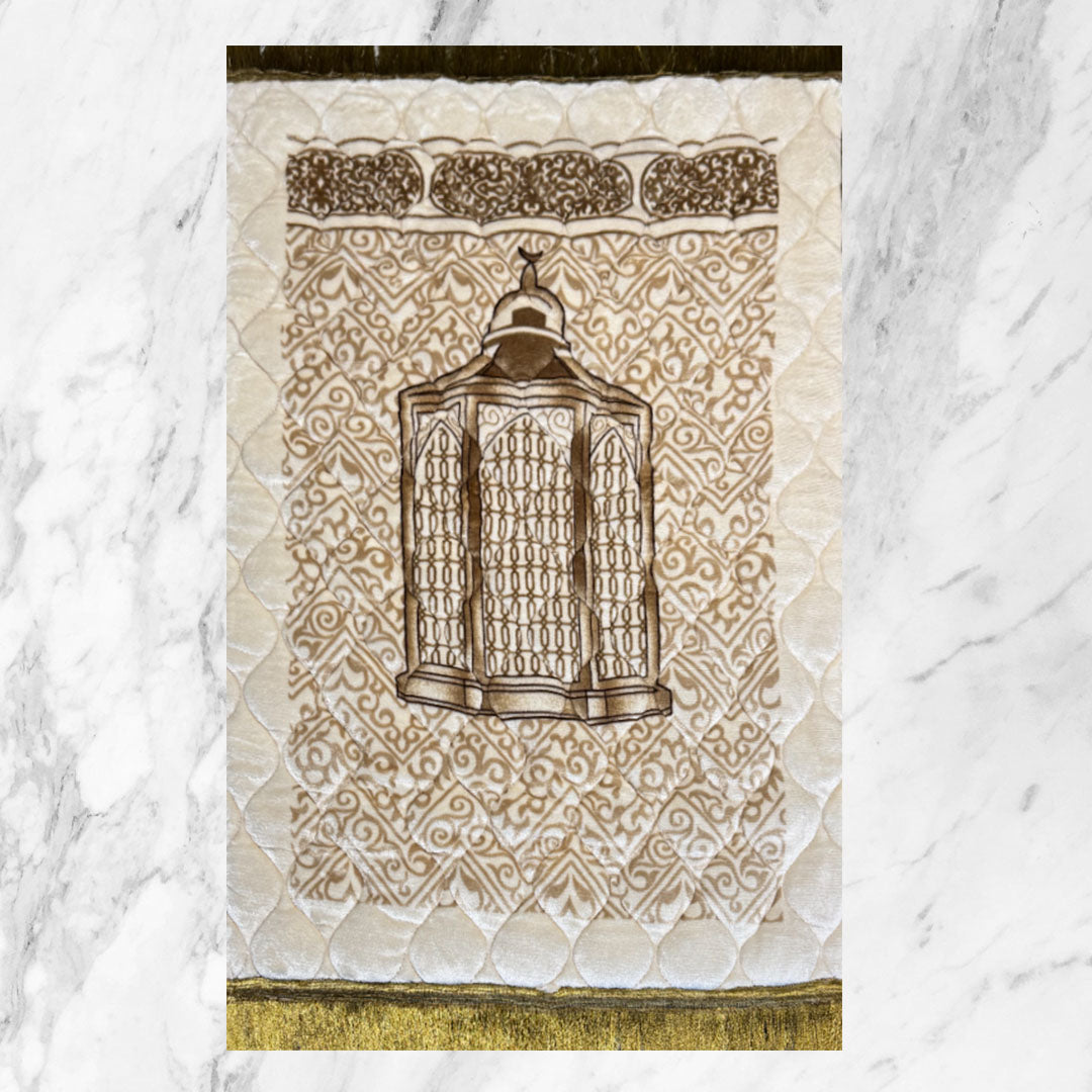 Premium Prayer Mat Online in Pakistan | Jaanamaz | Gold Series Jumbo Size | GS | 2116-N