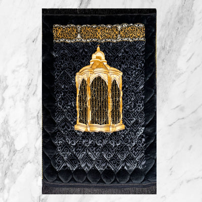 Premium Prayer Mat Online in Pakistan | Jaanamaz | Gold Series Jumbo Size | GS | 2116-B