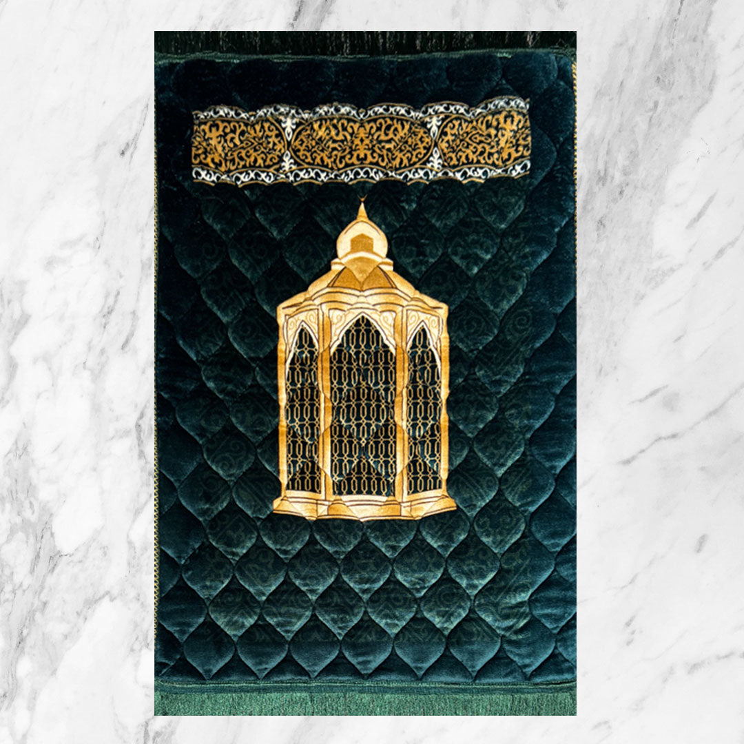 Premium Prayer Mat Online in Pakistan | Jaanamaz | Gold Series Jumbo Size | GS | 2116-J