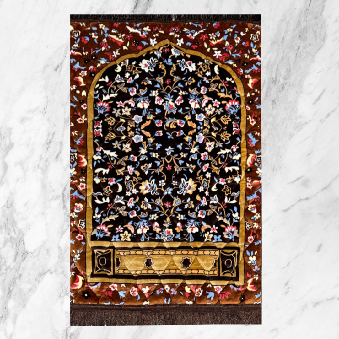 Premium Prayer Mat Online in Pakistan | Jaanamaz | Gold Series Jumbo Size | GS | 2115-E