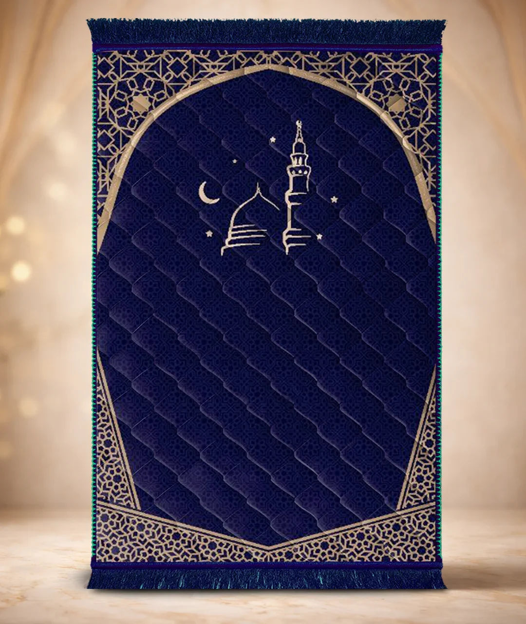Navy Blue Gumbad e Khizra - Exclusive