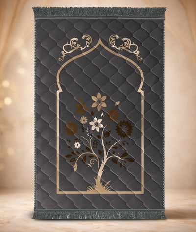 Colorfull Flower - Grey