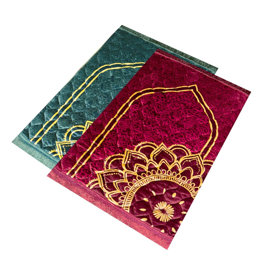 GOLD SERIES PRAYER MAT BUNDLE COUPLE DEAL 2 PIECES