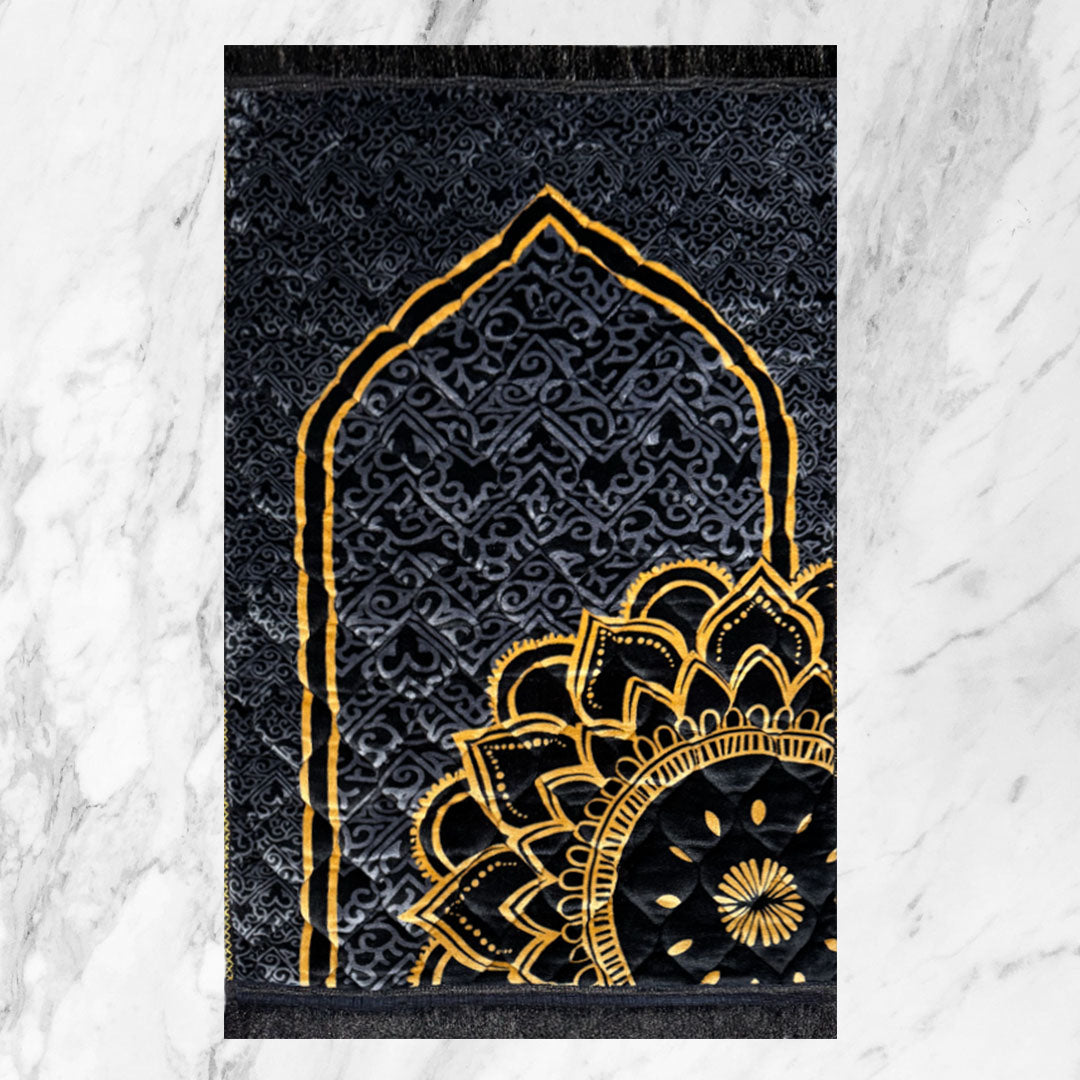 Premium Prayer Mat Online in Pakistan | Jaanamaz | Gold Series Jumbo Size | GS | 2115-B