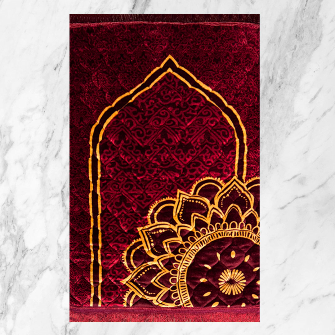 Premium Prayer Mat Online in Pakistan | Jaanamaz | Gold Series Jumbo Size | GS | 2115-F