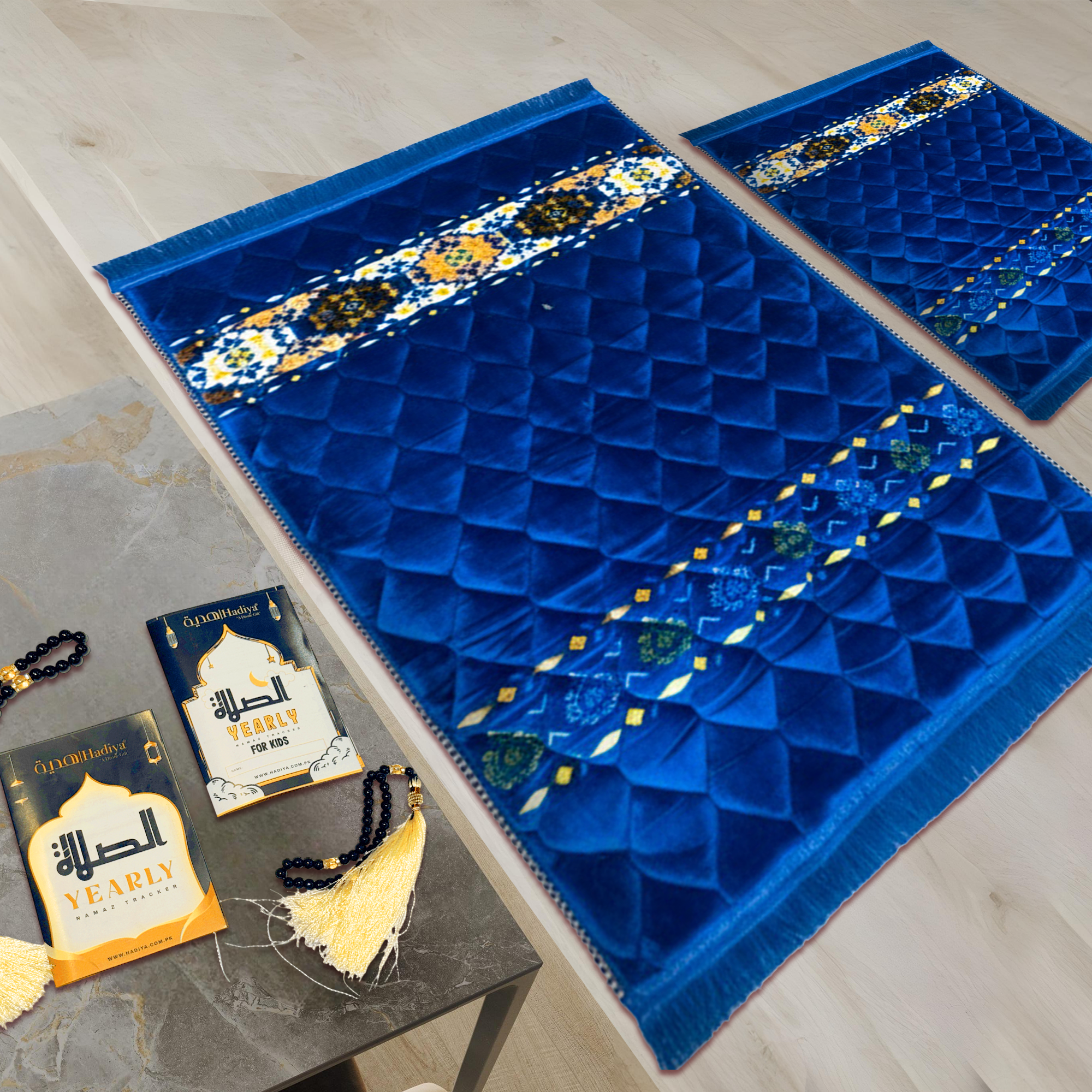 Navyblue Rhombus Shape - Salah Harmony