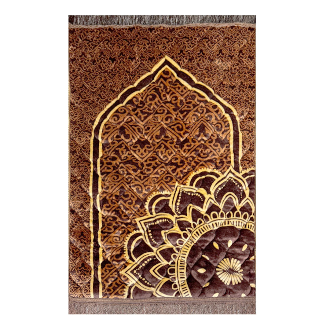 Premium Prayer Mat Online in Pakistan | Jaanamaz | Gold Series Jumbo Size | GS | 2115-N
