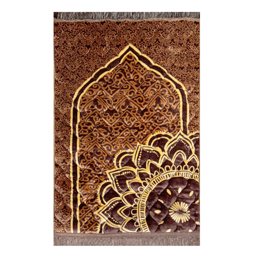 Premium Prayer Mat Online in Pakistan | Jaanamaz | Gold Series Jumbo Size | GS | 2115-N