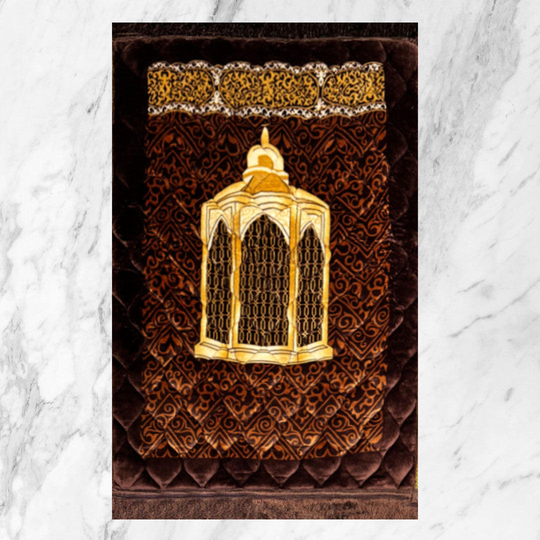 Premium Prayer Mat Online in Pakistan | Jaanamaz | Gold Series Jumbo Size | GS | 2116-R