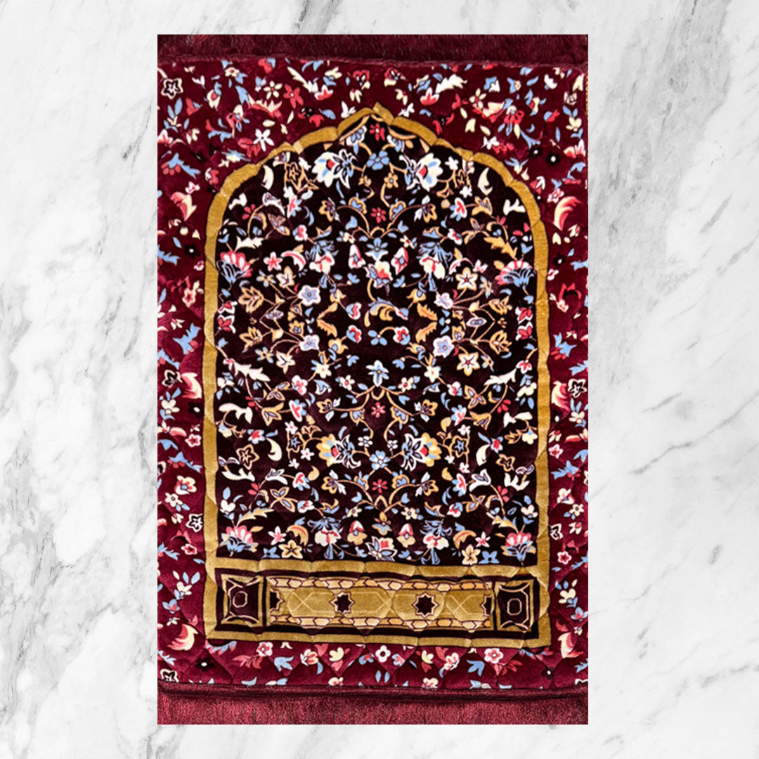 Premium Prayer Mat Online in Pakistan | Jaanamaz | Gold Series Jumbo Size | GS | 2115-E