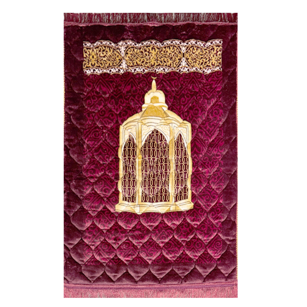 Premium Prayer Mat Online in Pakistan | Jaanamaz | Gold Series Jumbo Size | GS | 2116-F