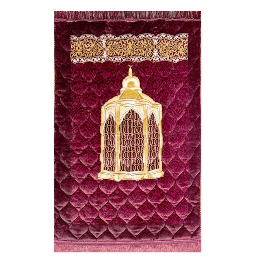 Premium Prayer Mat Online in Pakistan | Jaanamaz | Gold Series Jumbo Size | GS | 2116-F