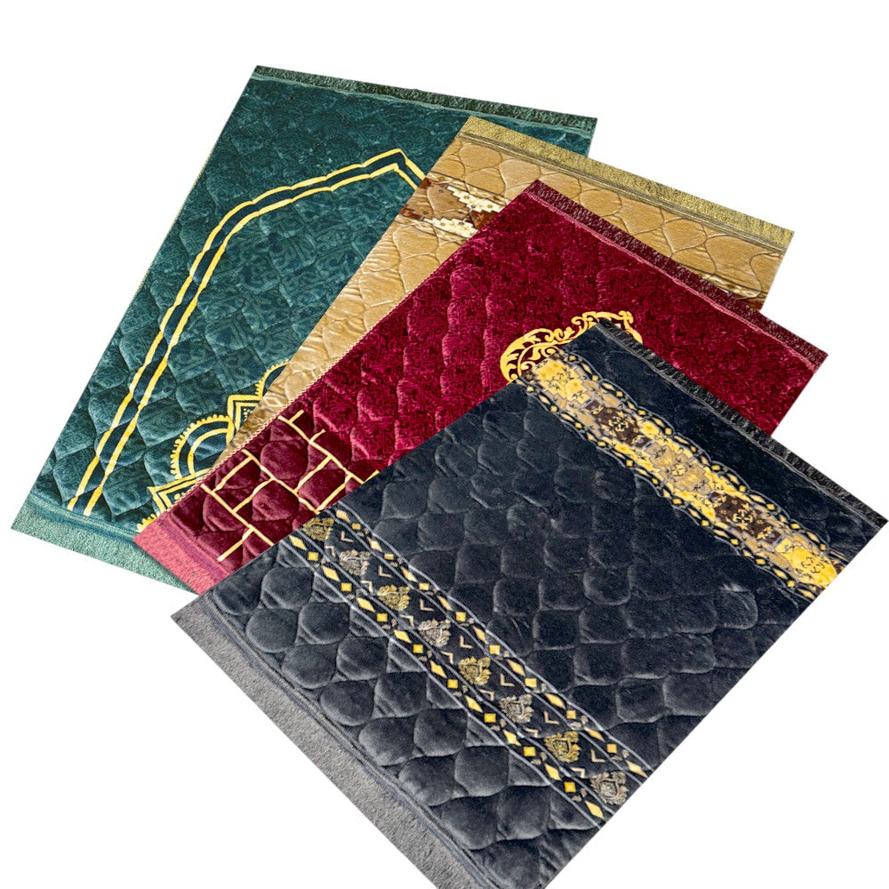 GOLD SERIES PRAYER MAT BUNDLE HAJJ DEAL 10 PIECES