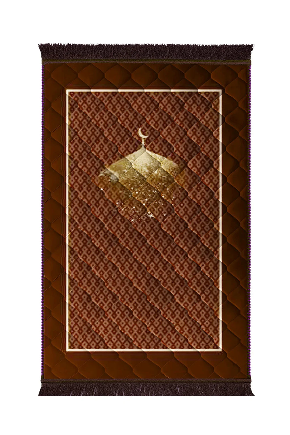 Gumbad With Moon With Shades - Brown