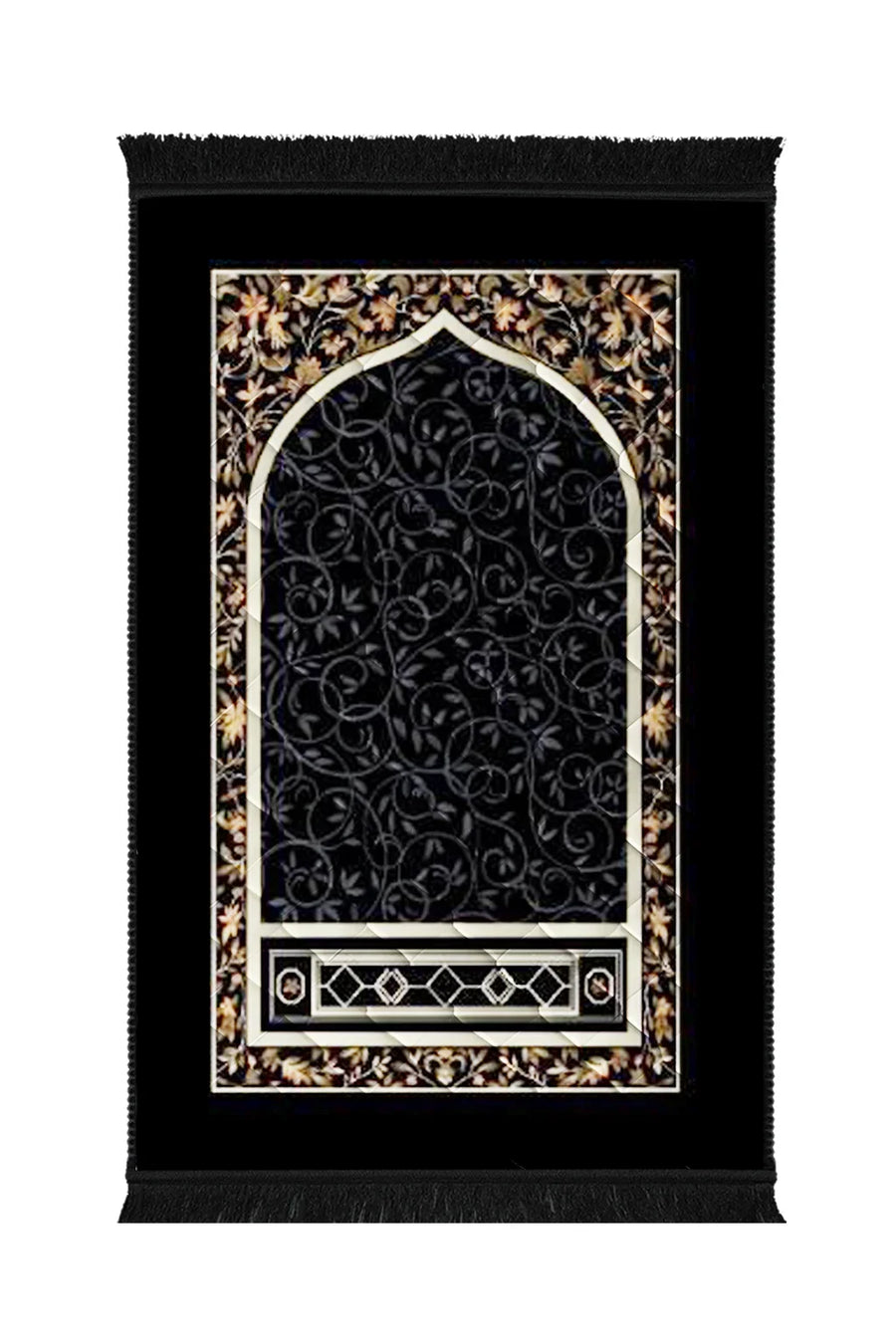 Gumbad & Flower - Black