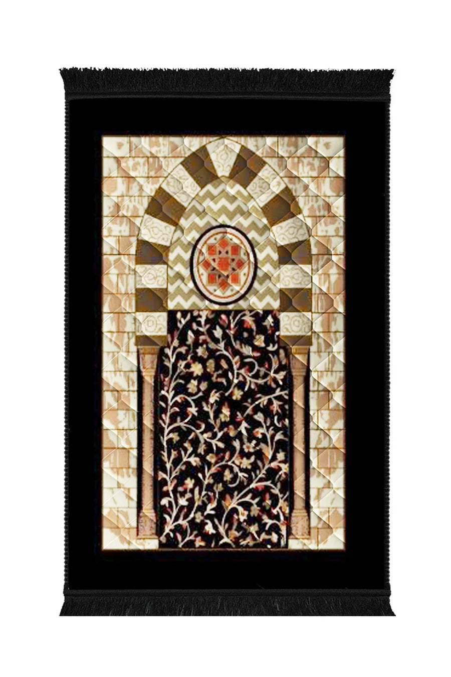 Pillar & Flower - Black
