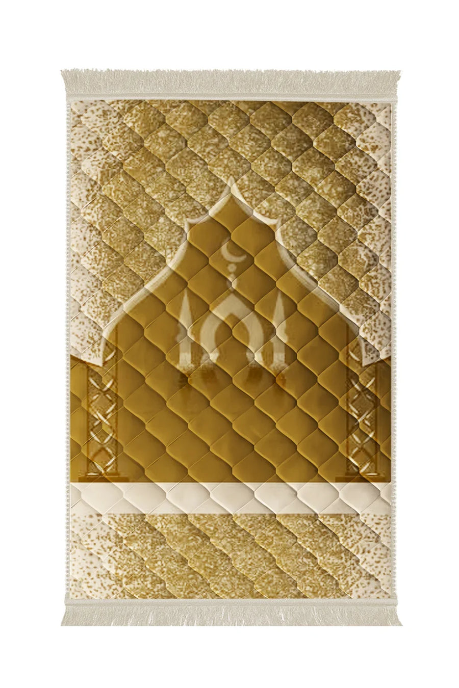 Mosque Gumbad With Pillars - Beige