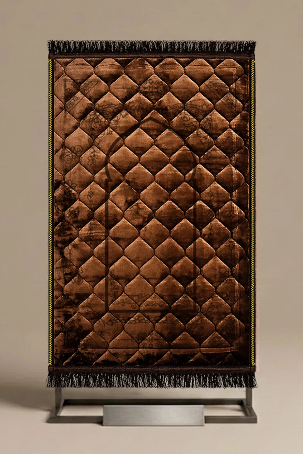 Brown Mosque & Flowers - Budget Series Embossed