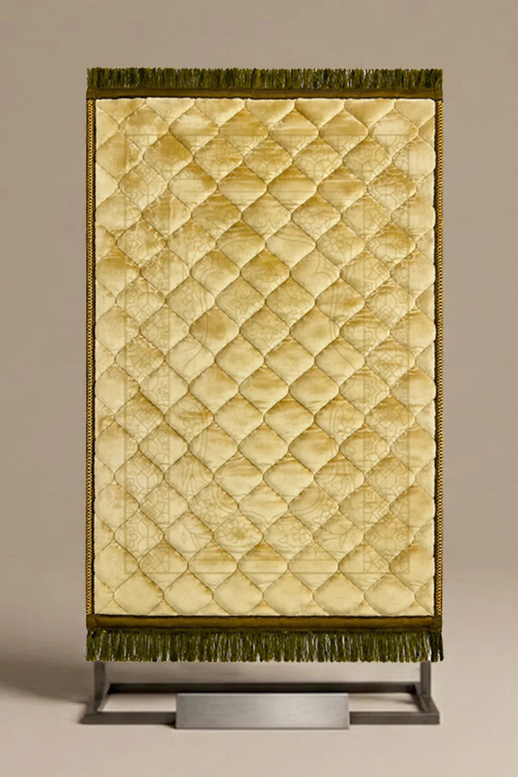Beige Leaves & Flowers - Budget Series Embossed