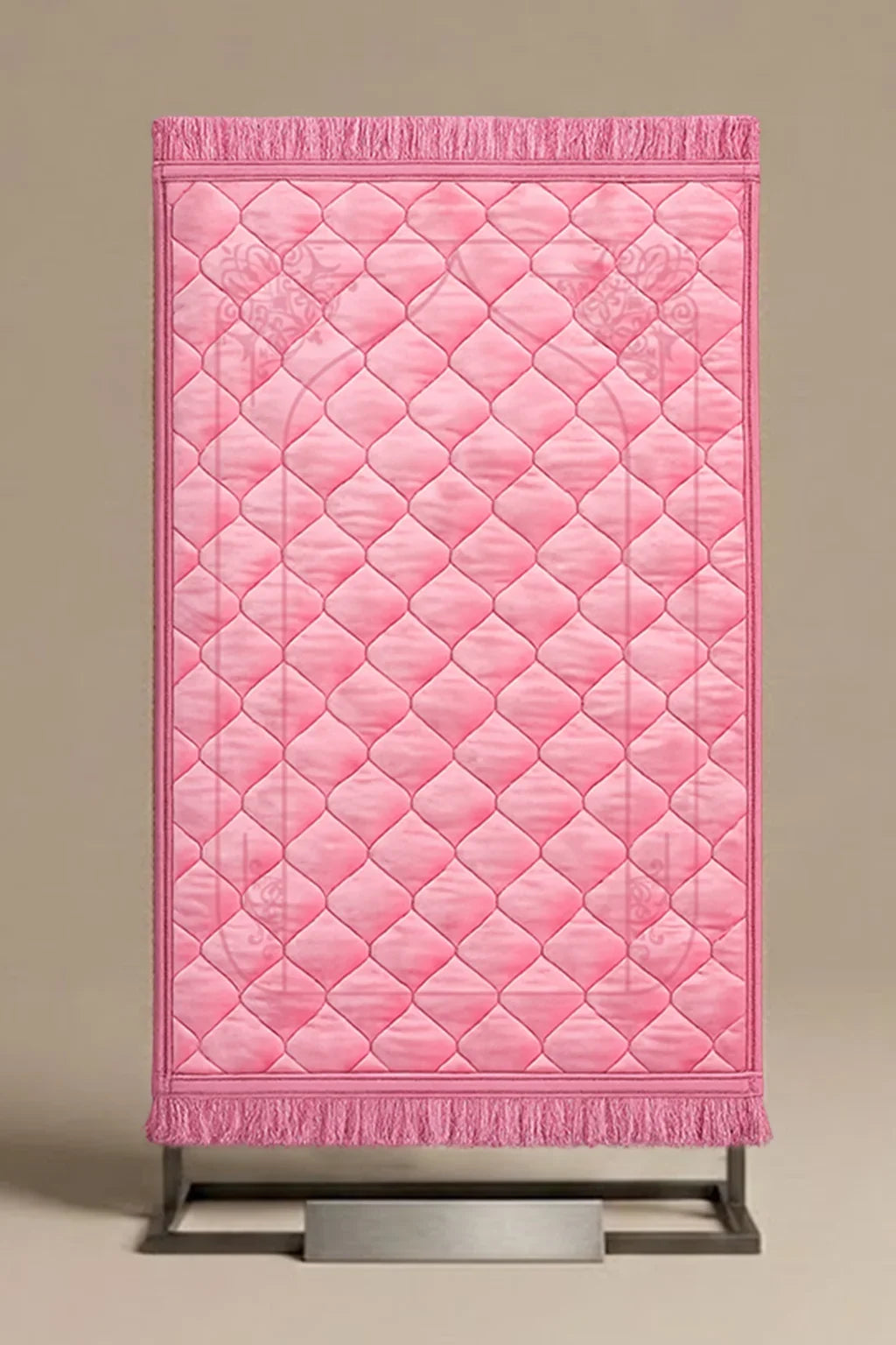 Pink Gumbad & Flowers - Budget Series Embossed