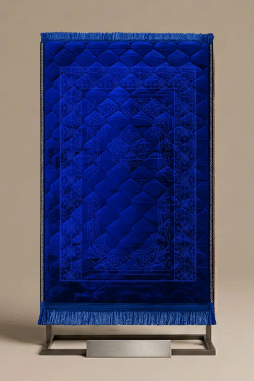 Navy Blue Leaves & FLowers - Budget Series Embossed