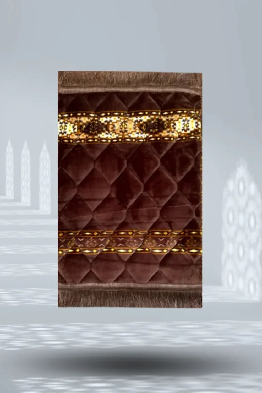 Rhombus Shape - Chocolate Brown