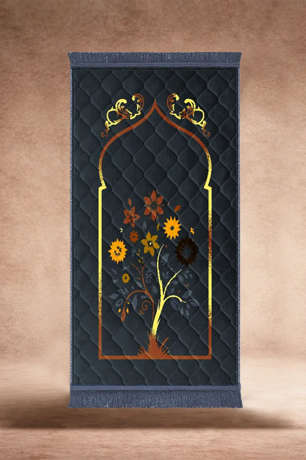Grey Colorfull Flower - Perfect Fit