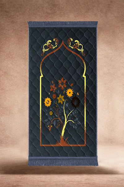 Colorfull Flower - Grey