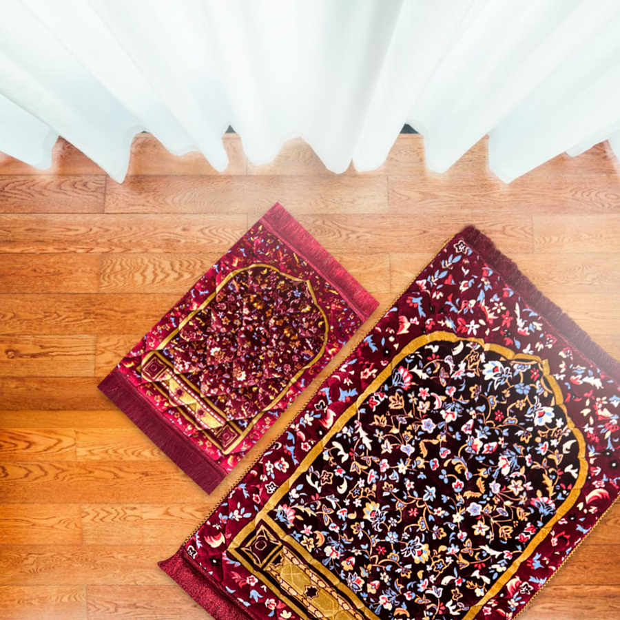 TWIN PACK | Red Mutli Flower  - 2115-E